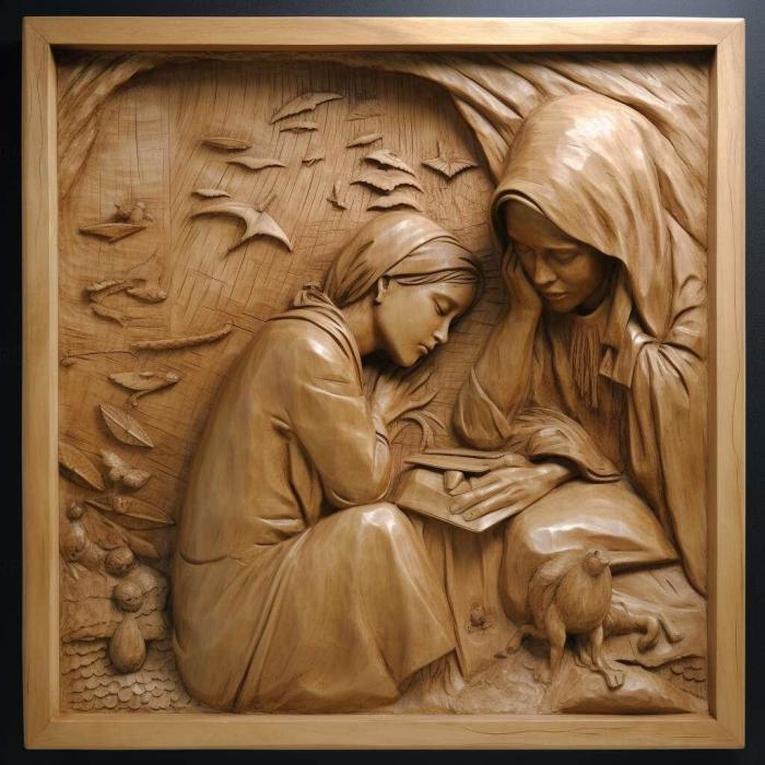 نموذج ثلاثي الأبعاد لآلة CNC 3D Art 